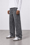 Men's Washable Carpenter Baggy Jean Black - 2