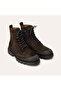 Men's Brown Lace-Up Suede Boots