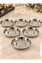 Dmr Life Elit 6-Piece Simple Luxury Stainless Steel Tea Plate Set (18/10) - 2