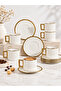 Dmr Life Beste 6-Piece Porcelain Coffee Cup Set 90ml - 6