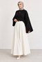 Women's Crew Neck Oversize Wide Sleeve Knitwear Sweater - 6