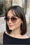 Suveybe Unisex Damla Ultra Light Brown Sunglasses with Uv400 Filter - 3