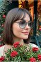 Suveybe Unisex Damla Ultra Light Khaki Green Sunglasses with Uv400 Filter - 2
