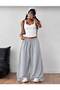 Trend Oversized Palazzo Sweatpants with Adjustable Waistband and Elastic Cuffs in a Loose Fit. - 4