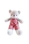 Imported Boy Teddy Bear with Dress | Gift for Kids | Size 55cm (Cream)
