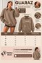 Women's Polo Collar Cotton Soft Fabric Oversize Sweatshirt - 6