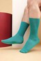 Men's Bamboo Single Diabetic Non-Elastic Socks Blue