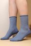 Women's Bamboo Glitter Socks Blue - 2