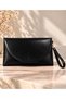 Women's Portfolio Bag with Wrist Strap Clutch Evening Dress Handbag - 2
