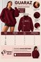 Women's Polo Collar Cotton Soft Fabric Oversize Sweatshirt - 5