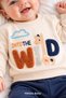 Baby Boy Set Wild Giraffe Patterned 2-Piece Set Top and Bottom Seasonal Set 3 6 9 12 Months - 6