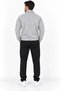 Men's Diver Fabric Raised Collar Full Flexible Tracksuit Set Plain Dawraz-3012 - 4