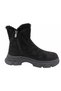 Women's Suede Fur Lined Zippered Thick Soled Winter Boots - 4