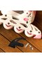 2 Sets Inline Skate Brake Replacement, Universal Inline Brake for Roller Skate Stopper with - 4