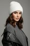 Women's Premium Soft Beret and Cut-To-Fit Finger Gloves Dual Winter Combination Set - 3