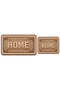 Bathroom Mat Set of 2-Machine Washable-Stain Resistant Toilet Set 60X100-40X60Cm