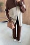 Bero Garnili Zippered Suit Brown - 3