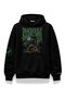 Unisex Doctor Doom Sleeve Printed Hooded Sweatshirt, Oversized Movie Themed Hoodie