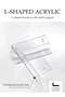 DUNISO Wood Monitor Stand Riser,Computer Stand with Keyboard Organizer,Desktop Rack for Home,Office - 5