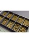 3D-Printed 10-Compartment Hinged Organizer Box for Storing Screws, Bolts, and Small Parts GEN01 - 3