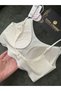 Jelly Cloud Thin Strap Backless One Hook Non Underwire Light Support Light Bra - 8