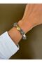 Natural Stone Bracelet (Labradorite - Baroque Pearl) - 2