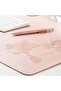 2pcs Desk Pad, Vegan Leather Desk Mat with Non-Slip Faux Suede Backing, Perfect Desk Organizer for - 4