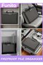 Funito Fireproof File Organizer with Lock, Hard-Shell Case Fireproof Document Box with 13 Pocket - 3