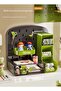 Pen/Pencil Holder, Plastic Desk Organizer with Drawer & Pegboard for Stationary, Office Supplies