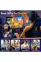 TAYYIB NOOR Wooden Headset Stand with Controller & Phone Holder | Desk Organizer for Gaming - 3