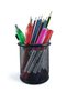 Maxi Mesh Pen and Pencil Holder Metal Mesh Office Desk Pen Organizer Black-2pcs - 2