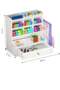 TPGP Desk Organizer with Drawer | White Large Capacity DIY Pen Holder Box | Desktop Stationery - 5