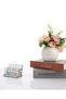 KASTWAVE Crystal Business Card Holder Stand, Mirrored Name Card Display, Card Stand Organizer - 3