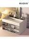 WAOKN Desk Organizer with Drawer, Office Desktop Organizer Stationary Organizer Desktop Pen Pencil - 3