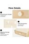 Desk Pegboard, Desk Stationery Organization, Desktop Organizer Peg Board for Study Room and Office - 4