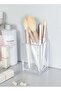 TPGP Clear Acrylic Pencil Pen Holder Cup, Clear Makeup Brush Holder, Acrylic Desk Accessories - 2