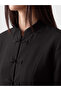 Alita City Farkıyla Lcw Everyday Black Plain Standard & Regular Women's Jacket - 3