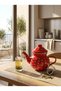 إبريق براد شاي 1 لتر للمطبخ بتصميم أنيق مع غطاء ومقبض علوي مريح للاستخدام اليومي - 2