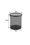Circular Grid Metal Pen Holder for Student Office Desktops - 2
