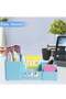 SYOSI Desk Organizer Office Supplies Caddy with Pen Holder, Pen Organizer Pencil Paperclip Holder - 5