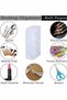 SYOSI Pen Holder Box, Desk Pen Pot, Pencil Holder, Pen Organizer Storage, Kids School Stationary - 2