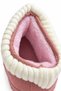 Mother-Daughter Combination Knitted Detailed Plush Textured Boots - 5