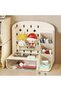Pen/Pencil Holder, Plastic Desk Organizer with Drawer & Pegboard for Stationary, Office Supplies - 4