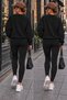 2-Piece Zero-Collar Winter Shardooned Unprinted Women'S/Men's Unisex Model - 2