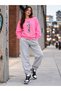 Zero Collar Sweat Suit 2-Piece Combination Winter Shardooned Money Printed Women's / Men's Unisex Model