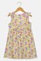 Kids Girl Floral Print Dress, Multicolor - 2