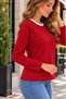 Casual Elegance |   Women's Long-Sleeved Cycling Collar Modal Blouse - 4