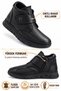 Anne Boots Genuine Leather Anatomical Sole (Hallux Valgus) with Bone Protrusion Support - 3