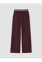 Plum Striped Soft Touch Women's Sweatpants - 3