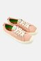 Women OCA Low Lace Up Sneakers, Old Rose - 2